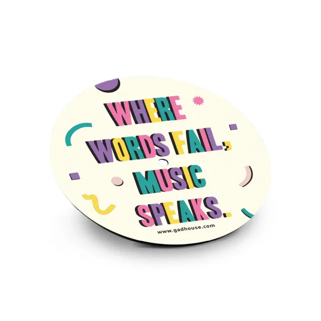 Gadhouse Where Word Fails slipmat 7 tum gummi