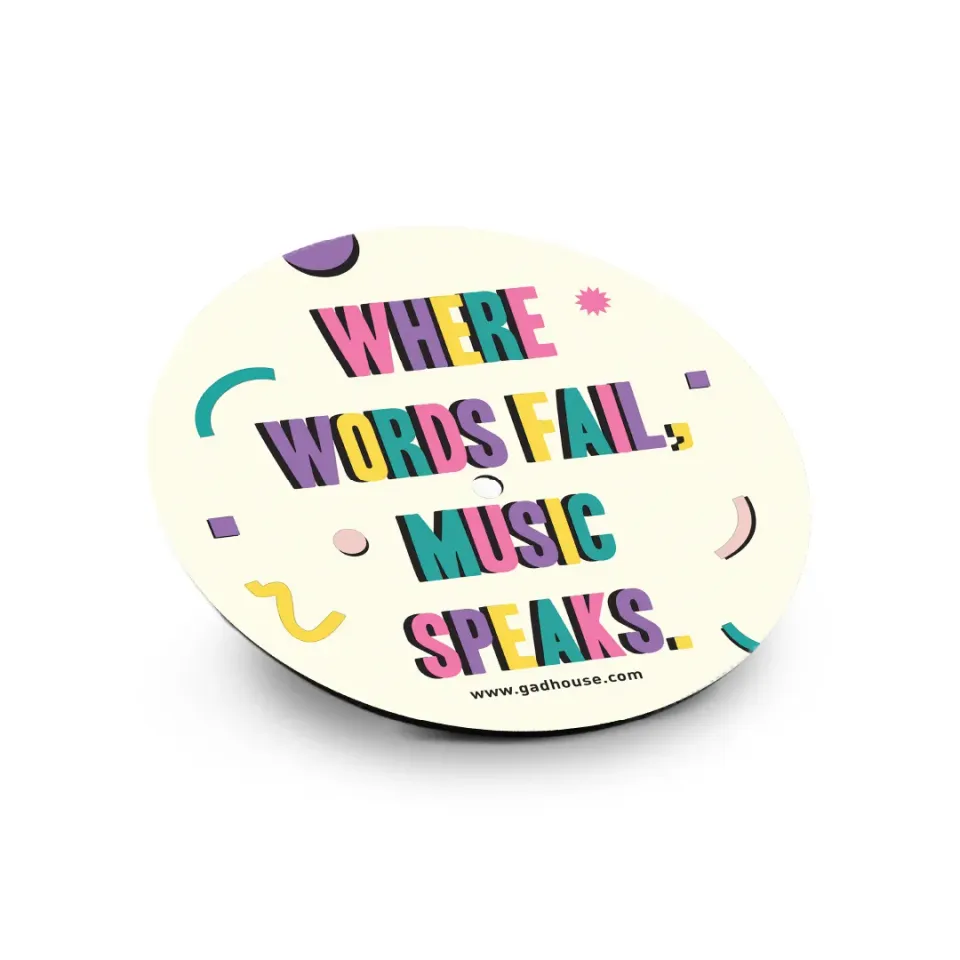 Gadhouse Where Word Fails slipmat 7 tum gummi