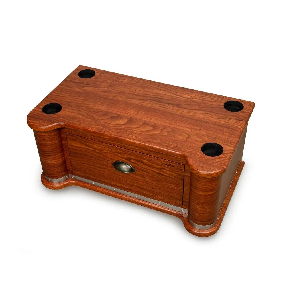 Crosley jukeboxstativ valnöt full-size trä