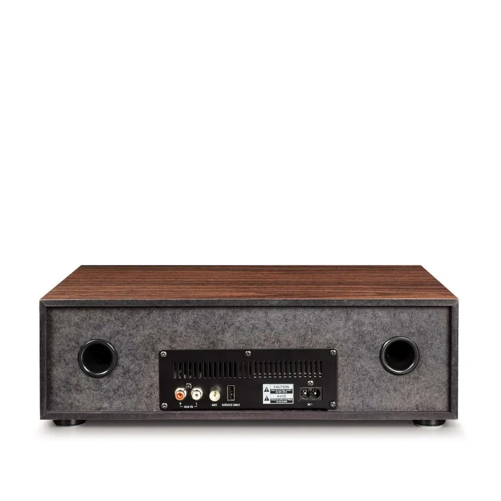 Crosley Fleetwood cd-spelare radio valnöt bluetooth