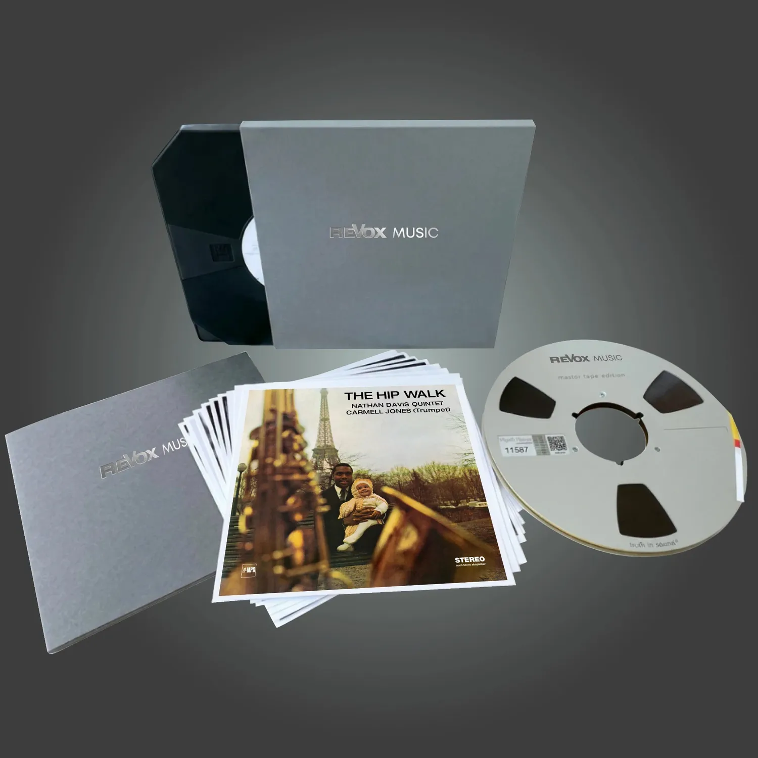 Revox Nathan Davis The Hip Walk masterband studio master