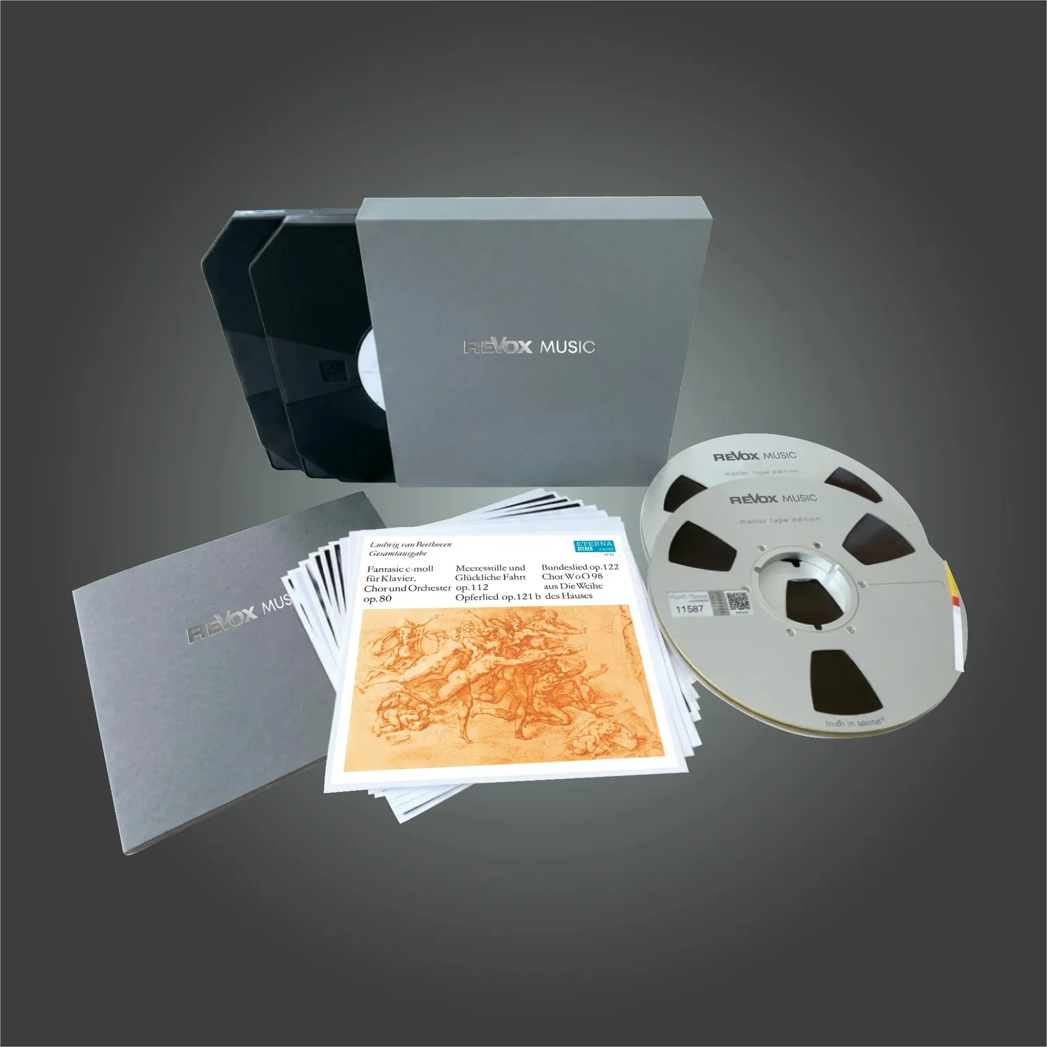 Revox Beethoven Complete Edition masterband studio master CCIR