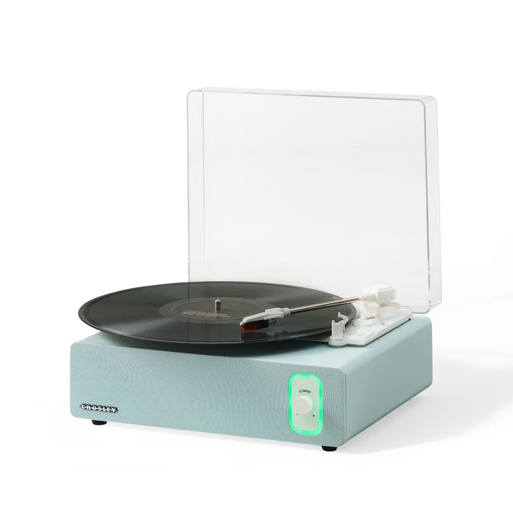 Crosley Aura skivspelare aqua blue remdrift