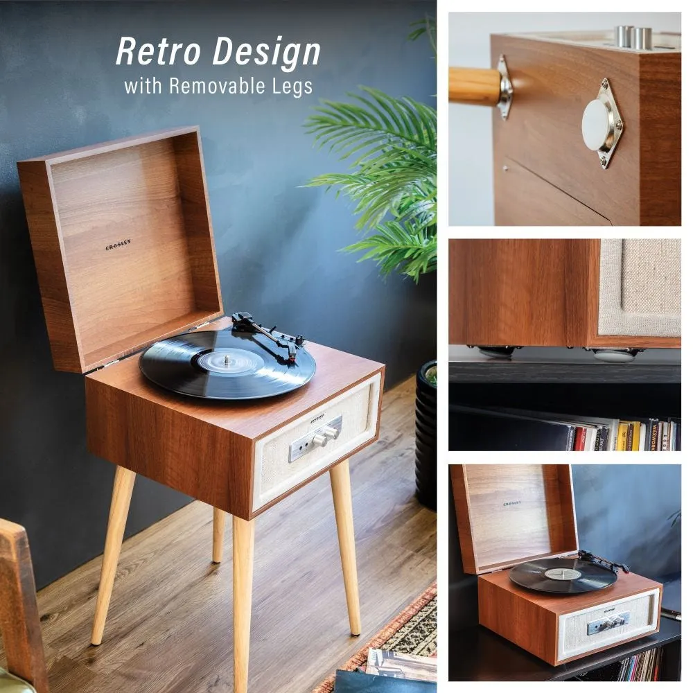 Crosley Rohe skivspelare natural trä bluetooth