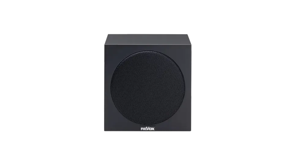 Revox Piccolo S60 högtalare svart koaxial