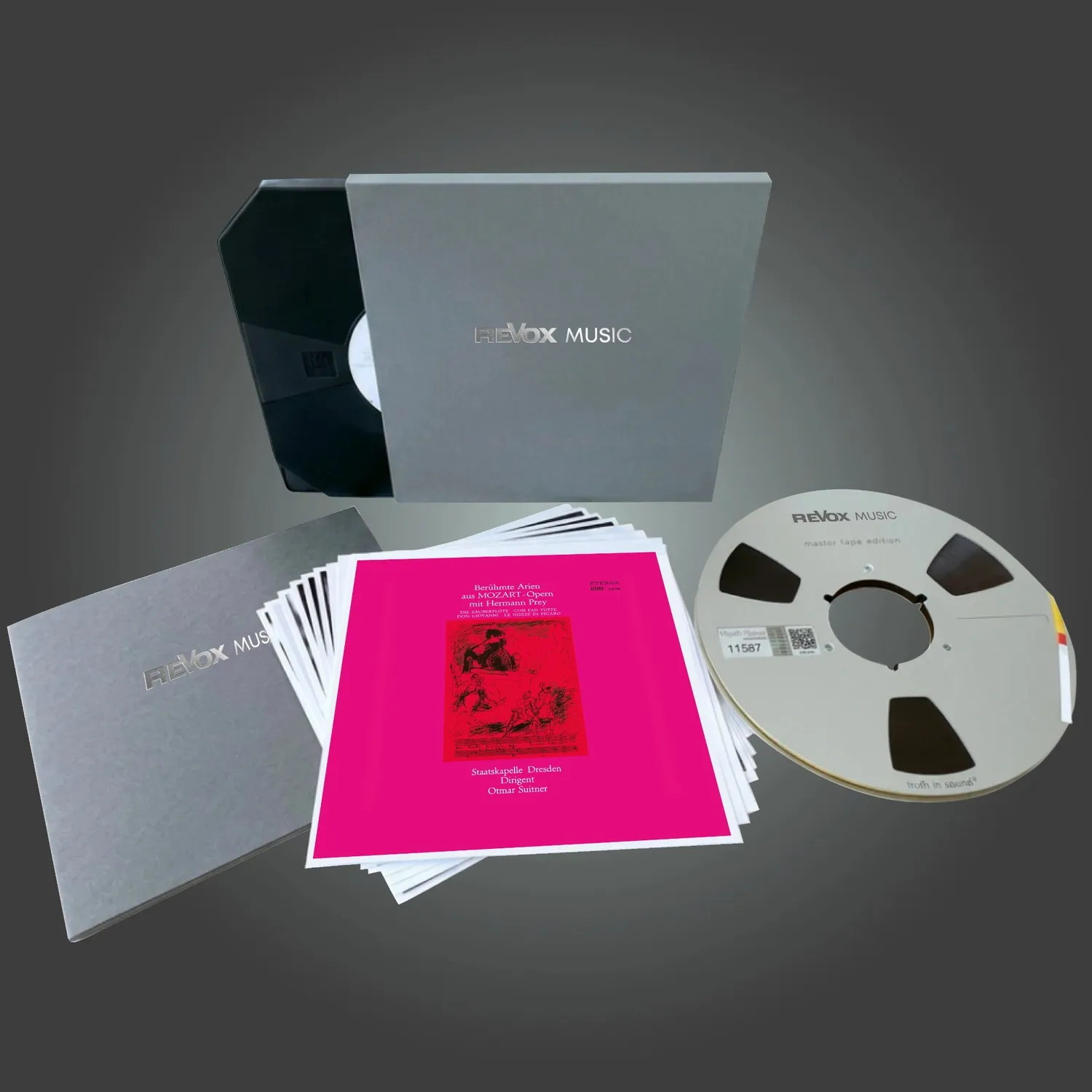 Revox Mozart Arias Hermann Prey masterband Standard Master