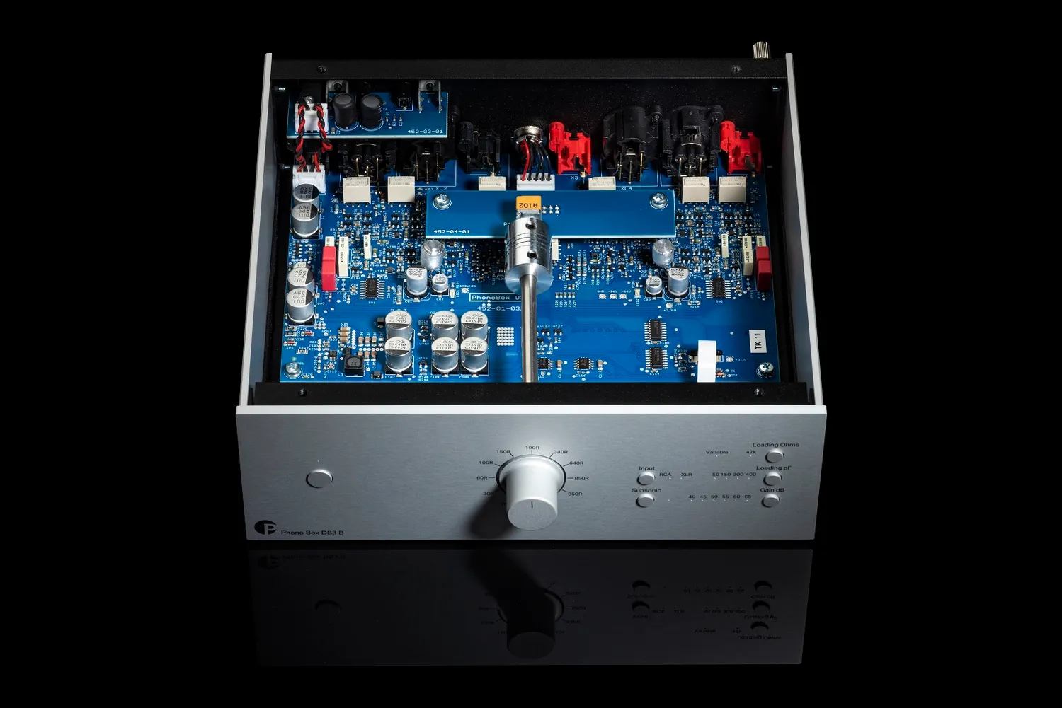 Pro-Ject Phono Box DS3 B RIAA-steg svart MM/MC