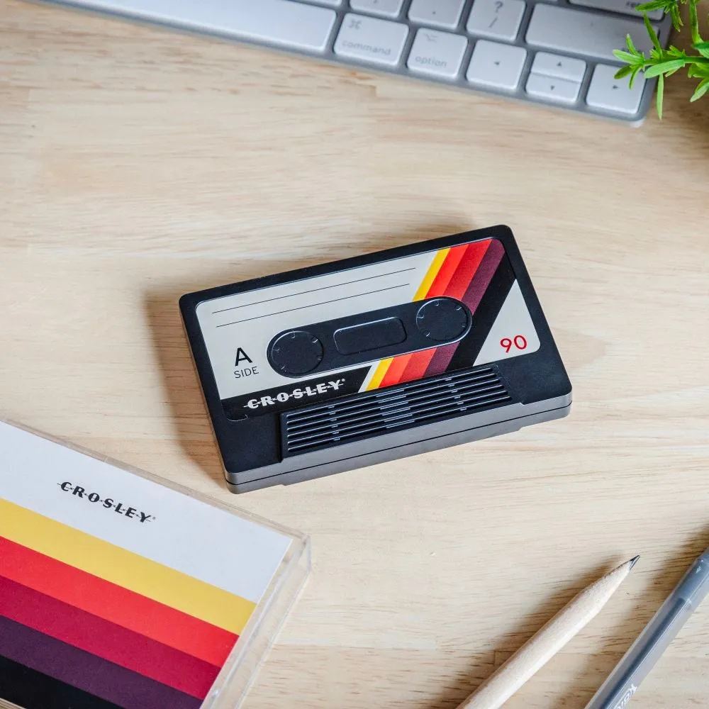 Crosley Cassette högtalare bluetooth svart