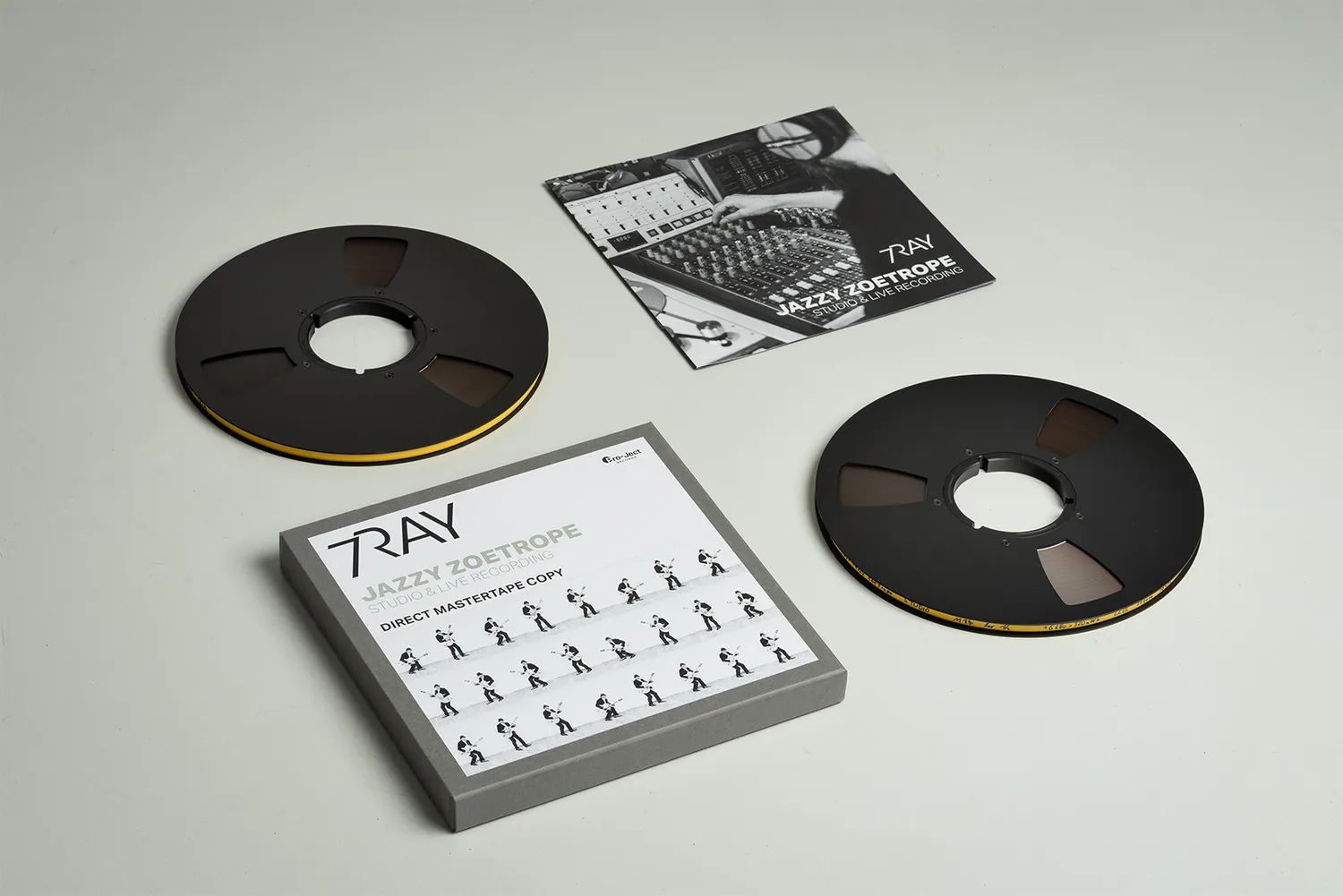 Pro-Ject 7RAY Jazzy Zoetrope vinyl-LP liveinspelning