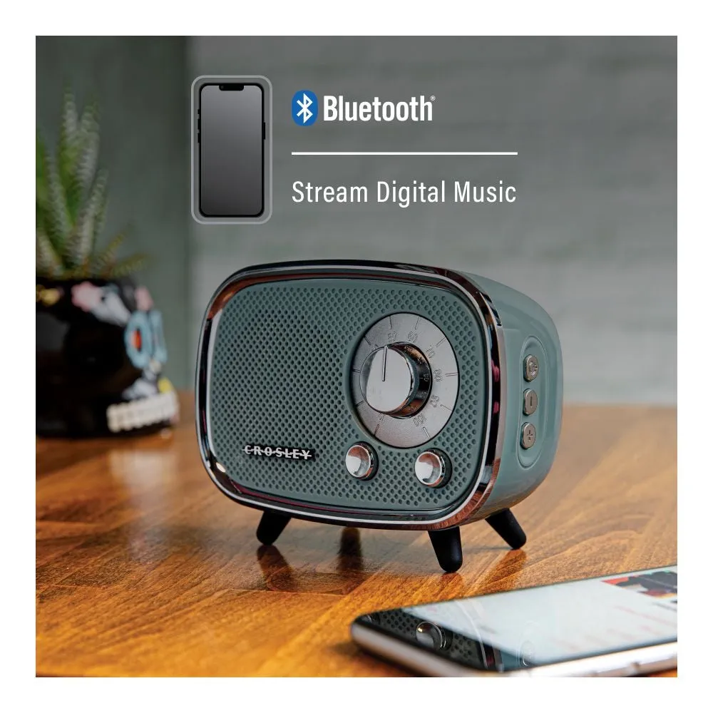 Crosley Rondo bluetooth-högtalare svart portabel