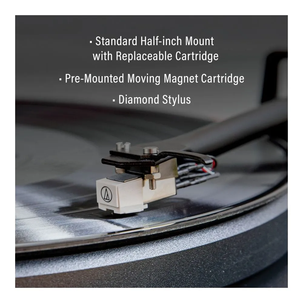 Crosley C6 skivspelare vit remdrift bluetooth