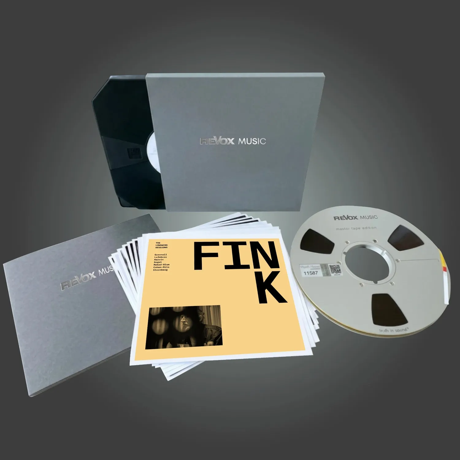 Revox Fink The LowSwing Sessions masterband studio master